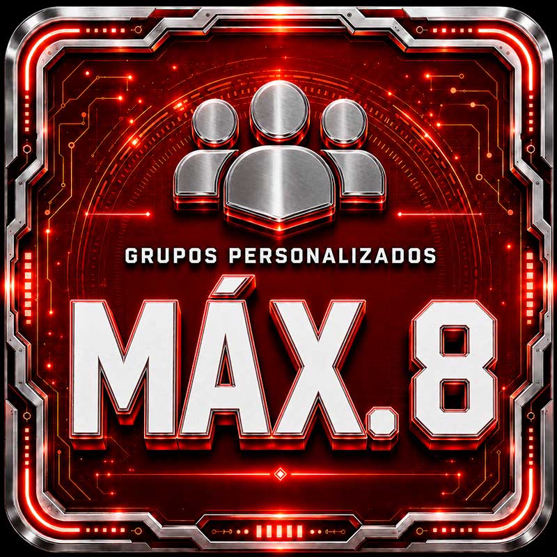Alarmas Contra Incendios: grupos personalizados de máximo 8 personas