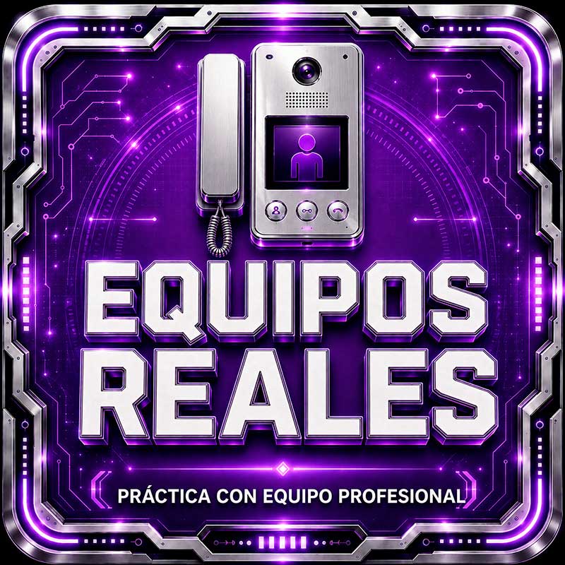 urso Intercomunicadores: práctica con intercomunicadores y video porteros reales